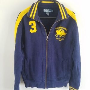 Hoodie Match Polo Full - Zip Sweater Jacket M